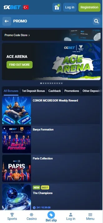 1xbet &mdash; Promo store